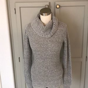 Forever 21 Gray Cowl Neck Sweater